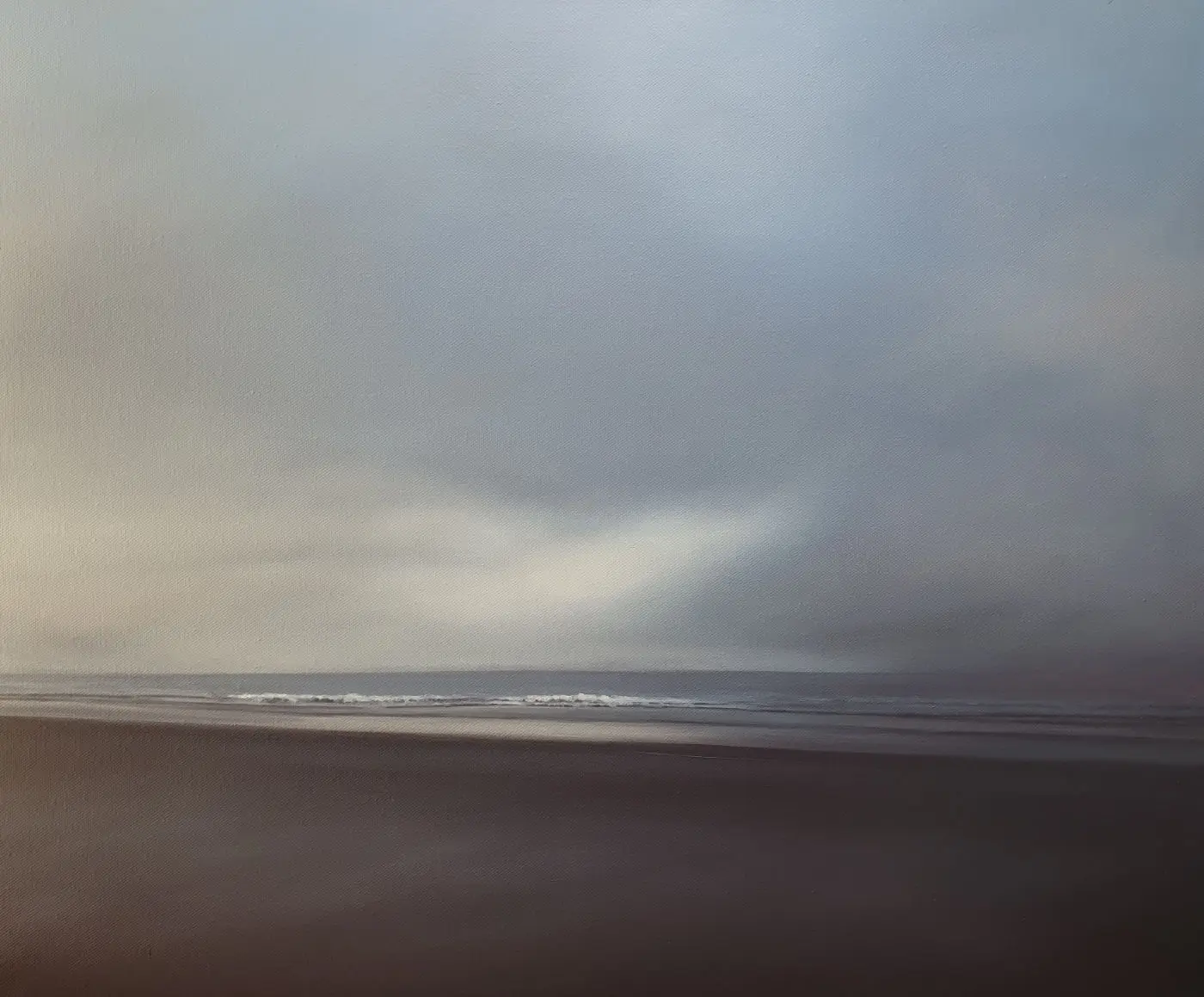 Lights at the Horizon I Öl auf Leinwand 50 x 60