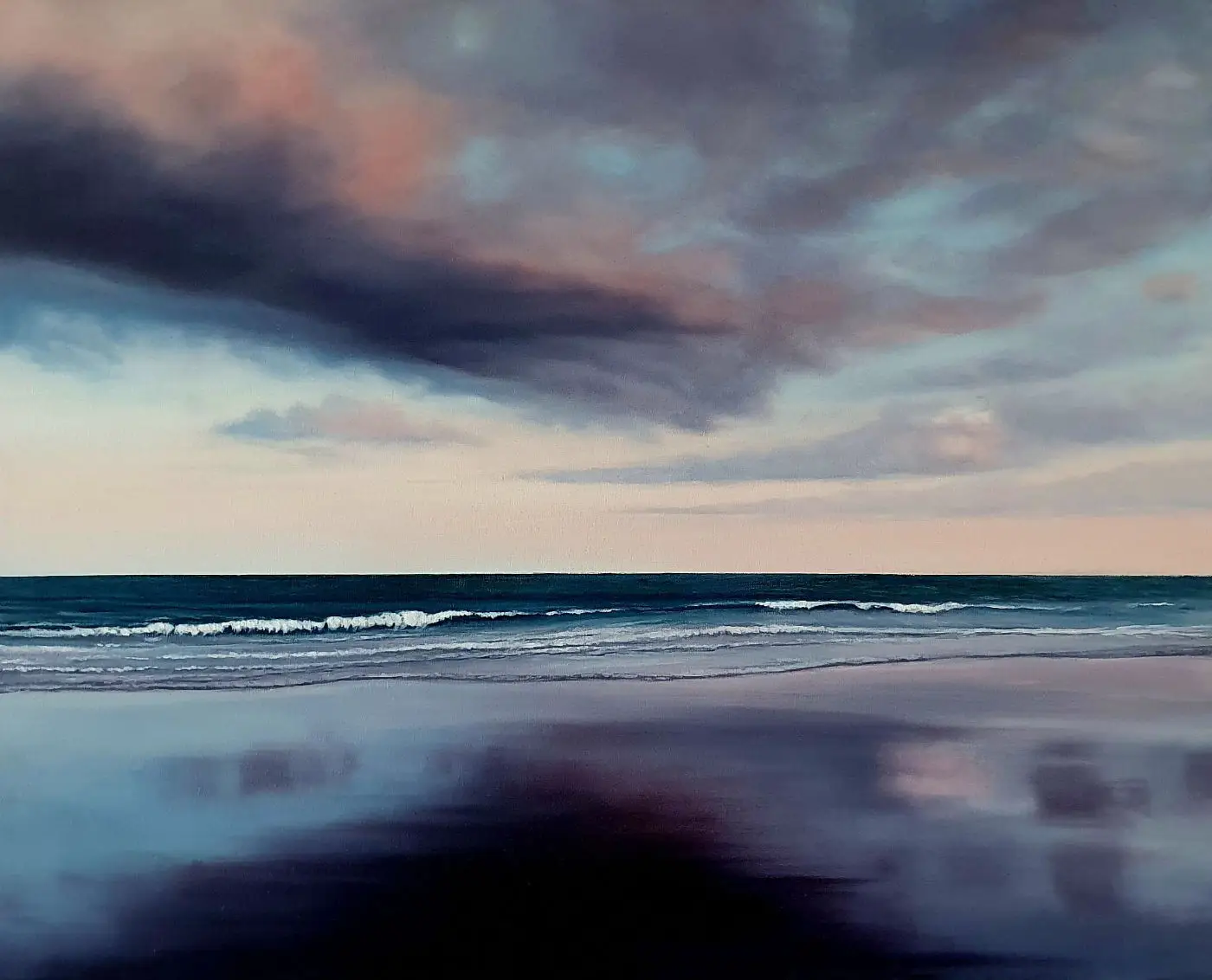 Haven of Tranquility I Öl auf Leinwand 40 x 50